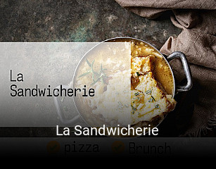 La Sandwicherie réservation en ligne