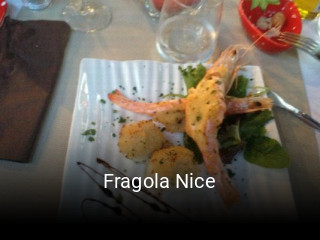 Fragola Nice réservation de table