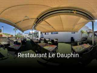 Restaurant Le Dauphin réservation de table