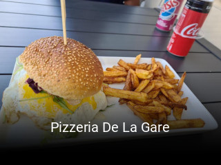 Pizzeria De La Gare réservation de table