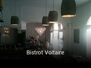 Bistrot Voltaire réservation