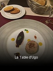 La Table d'Ugo réservation en ligne