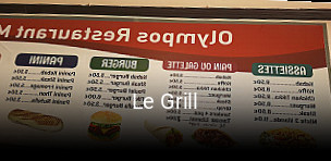 Le Grill réservation de table
