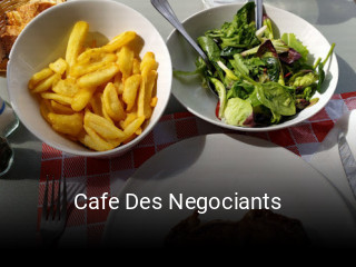 Cafe Des Negociants réservation