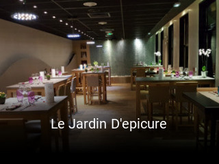Le Jardin D'epicure réservation de table