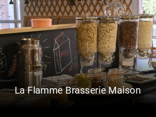 La Flamme Brasserie Maison réservation en ligne