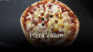 Pizza Vallon réservation en ligne