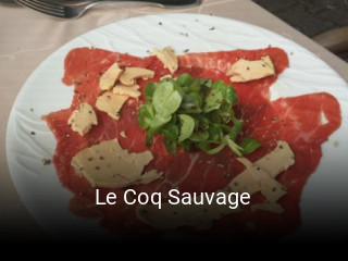 Le Coq Sauvage réservation en ligne