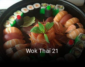Wok Thaï 21 réservation de table