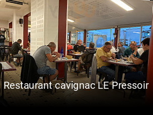 Restaurant cavignac LE Pressoir réservation de table
