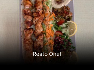 Resto Onel réservation de table