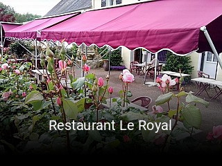 Restaurant Le Royal réservation de table