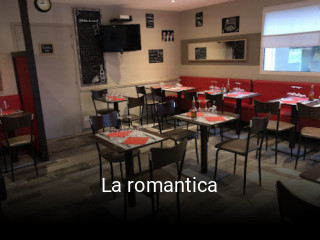 Réserver une table chez La romantica maintenant