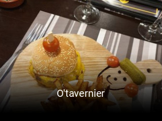 O'tavernier réservation de table