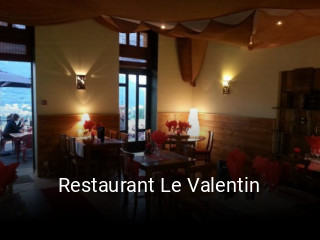 Restaurant Le Valentin réservation