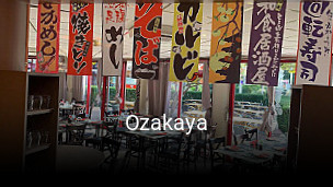 Réserver une table chez Ozakaya maintenant
