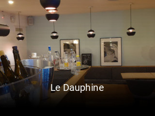 Le Dauphine réservation de table