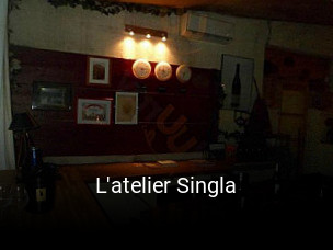 L'atelier Singla réservation de table