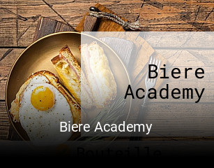 Biere Academy réservation