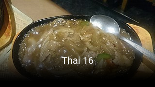 Thai 16 réservation de table