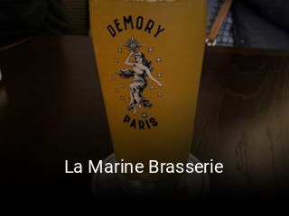 La Marine Brasserie réservation
