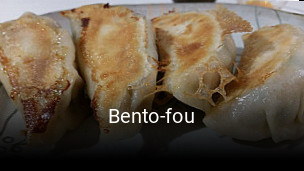 Réserver une table chez Bento-fou maintenant