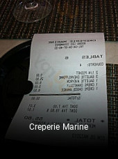 Creperie Marine réservation