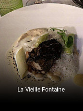 La Vieille Fontaine réservation de table