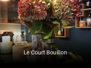 Le Court Bouillon réservation