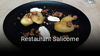 Restaurant Salicorne réservation de table