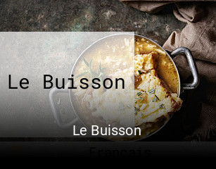 Le Buisson réservation en ligne