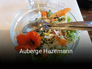 Auberge Hazemann réservation de table