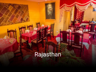Rajasthan réservation de table
