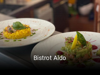 Bistrot Aldo réservation