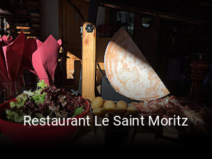 Réserver une table chez Restaurant Le Saint Moritz maintenant