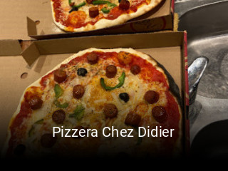 Pizzera Chez Didier réservation de table