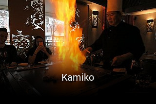 Kamiko réservation de table