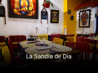 Réserver une table chez La Sandia de Dia maintenant