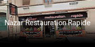 Réserver une table chez Nazar Restauration Rapide maintenant