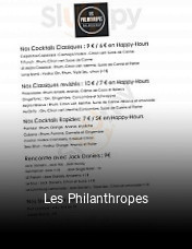 Les Philanthropes réservation en ligne