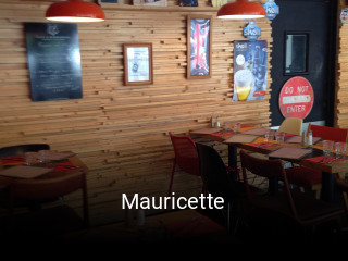Mauricette réservation