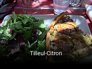 Tilleul-Citron réservation de table