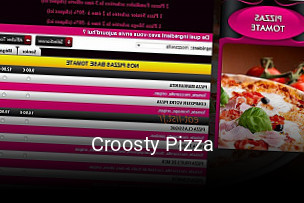 Croosty Pizza réservation en ligne