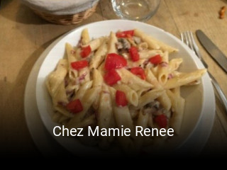 Chez Mamie Renee réservation de table