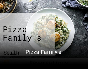 Réserver une table chez Pizza Family's maintenant