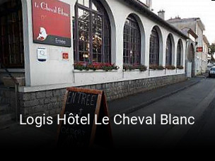 Logis Hôtel Le Cheval Blanc réservation en ligne