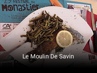 Réserver une table chez Le Moulin De Savin maintenant