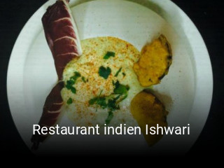 Restaurant indien Ishwari réservation de table