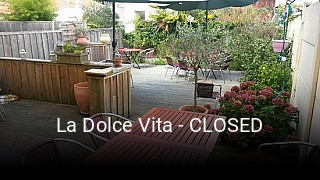 La Dolce Vita - CLOSED réservation de table