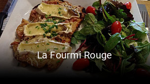 La Fourmi Rouge réservation